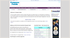 Desktop Screenshot of comparefunds.com.au
